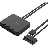NZXT F120 RGB Core Triple Pack 120x120x26, Gehäuselüfter weiß, 3er Pack, inkl. RGB-Controller, 120 mm
