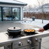 Petromax Feuerpfanne fp30 Essential Line, mit Stiel schwarz, Ø 30cm