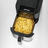 Rommelsbacher Heißluftfritteuse FRH 1500 XL schwarz/edelstahl, 1.500 Watt, Korb 5 Liter
