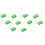 SMARTKEEPER ESSENTIAL Micro USB-B Port Lock (MUL04), Einsteckschloss Farbcode Grün, 10 Stück