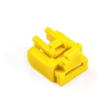 SMARTKEEPER ESSENTIAL RJ45 Port Lock (NL03) + Lock Key Basic (U03), Einsteckschloss Farbcode Gelb, 10 Stück + 1 Schlüssel