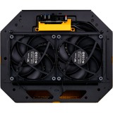 Thermaltake The Tower 300 Bumblebee, Tower-Gehäuse dunkelgelb, Tempered Glass