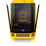 Thermaltake The Tower 300 Bumblebee, Tower-Gehäuse dunkelgelb, Tempered Glass