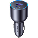 UGREEN 63W 2-Port Fast Car Charger EC701, Ladegerät grau