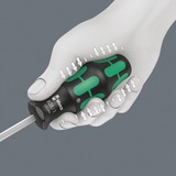 Wera Bit-Satz Kraftform Kompakt 27 Set 1, mit Handhalter schwarz/grün, 7-teilig, integriertes Magazin