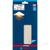 Bosch Professional Expert M480 Netzstruktur-Schleifblatt 115 x 230mm, K120 10 Stück, für Schwingschleifer