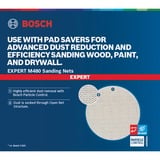 Bosch Professional Expert M480 Netzstruktur-Schleifblatt Ø 225mm, K120 25 Stück, für Trockenbauschleifer