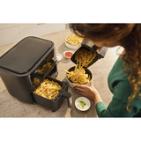 Braun Heißluftfritteuse TwinCook 3, TD 3030I  schwarz (matt), 2.850 Watt, 2 Körbe je 4 Liter