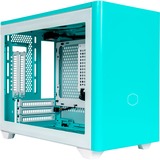 Cooler Master MasterBox NR200P Cyan, Tower-Gehäuse blau, Tempered Glass