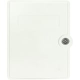 Digitus FTTH/FTTB-Anschlussgehäuse - bestückt, OS2 12 Fasern, Spleißbox grau