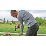 EINHELL Akku-Bohrschrauber TH-CD 12-2 Li, 12Volt rot/schwarz, Li-Ionen Akku 1,3Ah