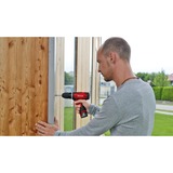 EINHELL Akku-Bohrschrauber TH-CD 12-2 Li, 12Volt rot/schwarz, Li-Ionen Akku 1,3Ah