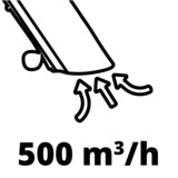 EINHELL Akku-Laubsauger VENTURRO 18/210, 18Volt, Laubsauger/Laubbläser rot/schwarz, ohne Akku und Ladegerät