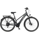 FISCHER Fahrrad Viator 5.0i Damen (2022), Pedelec grau, 44 cm Rahmen, 28"