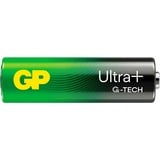 GP Batteries GP Ultra Plus Alkaline Batterie AA Mignon Longlife, LR06, 1,5Volt 4 Stück, mit neuer G-Tech Technologie