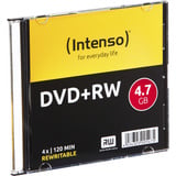 Intenso DVD+RW 4,7 GB, DVD-Rohlinge 4fach, 10 Stück