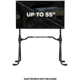 Next Level Racing Lite Freestanding Monitor Stand, Monitorhalterung schwarz, für Displays bis zu 139,7 cm (55")