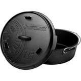 Petromax Feuertopf ft6 Essential Line, planer Boden schwarz