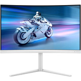 Philips 27M2C5501, Gaming-Monitor 68.5 cm (27 Zoll), weiß, QHD, VA, Curved, Ambiglow, 180Hz Panel