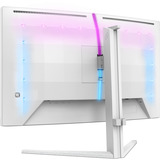 Philips 27M2C5501, Gaming-Monitor 68.5 cm (27 Zoll), weiß, QHD, VA, Curved, Ambiglow, 180Hz Panel