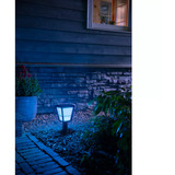 Philips HUE White & Color Ambiance Econic Outdoor Sockelleuchte, LED-Leuchte schwarz