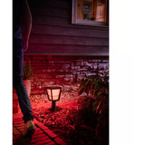 Philips HUE White & Color Ambiance Econic Outdoor Sockelleuchte, LED-Leuchte schwarz