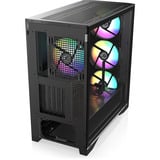 RAIJINTEK AGOS MAX , Tower-Gehäuse schwarz, Tempered Glass