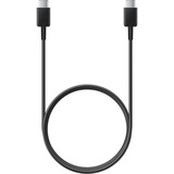 SAMSUNG USB 2.0 Kabel, USB-C Stecker > USB-C Stecker schwarz, 1 Meter, Laden mit bis zu 60 Watt