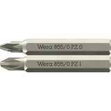 Wera Tool-Check Modular Micro 1, Bit-Satz schwarz/grün, 21-teilig, inkl. Handhalter Kraftform Micro 4mm