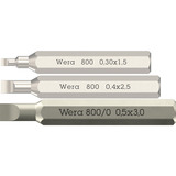 Wera Tool-Check Modular Micro 1, Bit-Satz schwarz/grün, 21-teilig, inkl. Handhalter Kraftform Micro 4mm