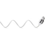 goobay Ethernet-Adapterkabel USB-A 3.2 Gen1 > RJ-45, Slim weiß, 10 Meter