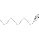 goobay Ethernet-Adapterkabel USB-C 3.2 Gen2 > RJ-45, Slim weiß, 15 Meter