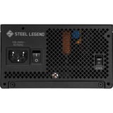 ASRock Steel Legend SL-650G, PC-Netzteil schwarz, 2x PCIe, Kabelmanagement, 650 Watt