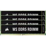 Corsair DIMM 64 GB DDR5-6000 ECC (4x 16 GB) Quad-Kit, Arbeitsspeicher schwarz, CMA64GX5M4B6000Z40, WS, INTEL XMP