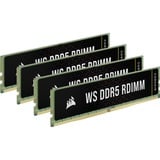 Corsair DIMM 64 GB DDR5-6000 (4x 16 GB) Quad-Kit ECC, Arbeitsspeicher schwarz, CMA64GX5M4B6000Z40, WS, INTEL XMP