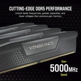 Corsair DIMM 64 GB DDR5-6400 (2x 32 GB) Dual-Kit, Arbeitsspeicher schwarz, CMK64GX5M2B6400C42, Vengeance, INTEL XMP