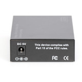 Digitus Gigabit Multimode/Singlemode Medienkonverter SFP schwarz