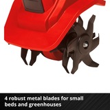 EINHELL Power X-Change Akku-Bodenhacke GE-CR 18/20 Li E - Solo, 18Volt rot/schwarz, ohne Akku und Ladegerät