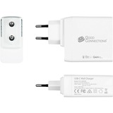 Good Connections USB-Schnellladegerät 140 Watt, 1-Port weiß, GaN-Technologie, PD 3.1, QC 5, PPS