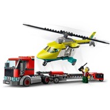 LEGO 60343 City Hubschrauber Transporter, Konstruktionsspielzeug 