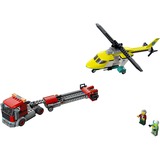 LEGO 60343 City Hubschrauber Transporter, Konstruktionsspielzeug 