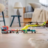 LEGO 60343 City Hubschrauber Transporter, Konstruktionsspielzeug 