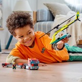 LEGO 60343 City Hubschrauber Transporter, Konstruktionsspielzeug 