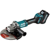 Makita Akku-Winkelschleifer GA038GT201 XGT, 40Volt blau/schwarz, 2x Li-Ion XGT Akku 5,0Ah, Koffer