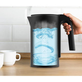 Medion LIFE Digitaler Wasserkocher MD12106 schwarz, 2.200 Watt, 1,5 Liter