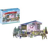 PLAYMOBIL 71952 Adventskalender: Weihnachtsbacken im Reitercafé, Konstruktionsspielzeug 