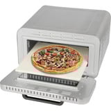 ProfiCook PC-PO 1323 Edelstahl, Pizzaofen edelstahl (gebürstet), bis 2.100 Watt, für Pizza Ø 31,5cm, inkl. Pizzaschieber