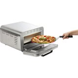 ProfiCook PC-PO 1323 Edelstahl, Pizzaofen edelstahl (gebürstet), bis 2.100 Watt, für Pizza Ø 31,5cm, inkl. Pizzaschieber