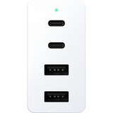 Razer USB-C 130W GaN Charger, Ladegerät weiß