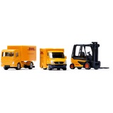 SIKU 6335 SUPER DHL Logistik Set, Modellfahrzeug 